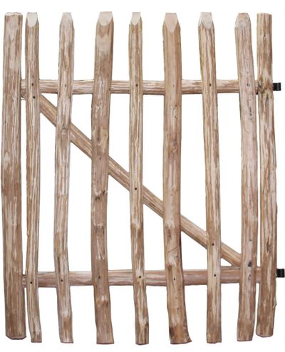 Kastanjehouten poort 1,2x1m