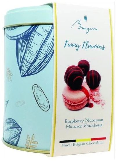 Truffels macaron framboos
