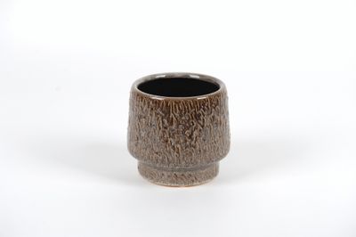 Keramieken bloempot bruni