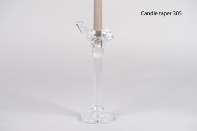 Bougeoir & bougie chauffe plat