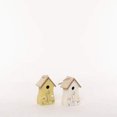 Sa maison 1 jaune / blanc