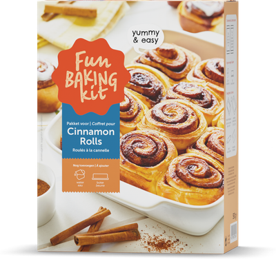 Bakpakket voor cinnamon rolls