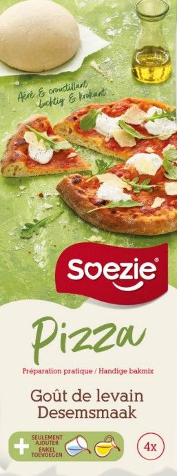 Mix pizza met desemsmaak