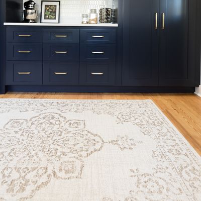 Prince vloerkleed zand