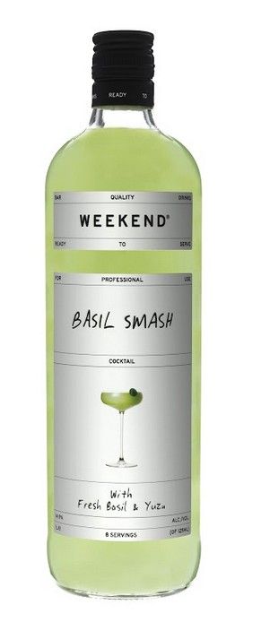 Weekend basil smash 14,9° 1l