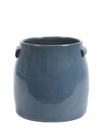 Jars Pot tabor bleu d30h28