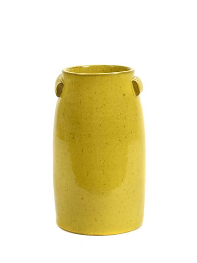 Jars Vase tabor jaune d16h30