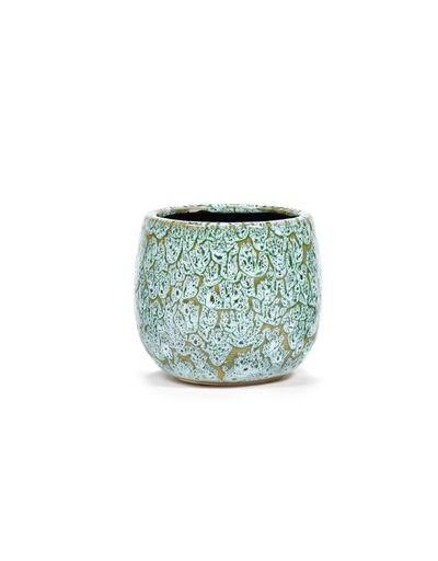 Ocean Pot seagrass green d13 h11,5 cm