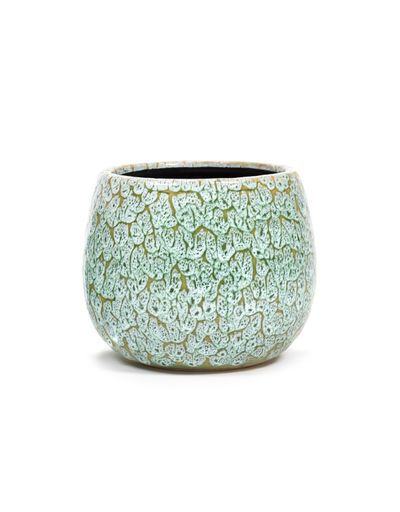 Ocean Pot seagrass green d17,5 h14,5 cm