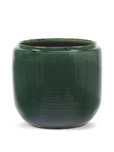 Glazed shades Pot costa l green d25h26