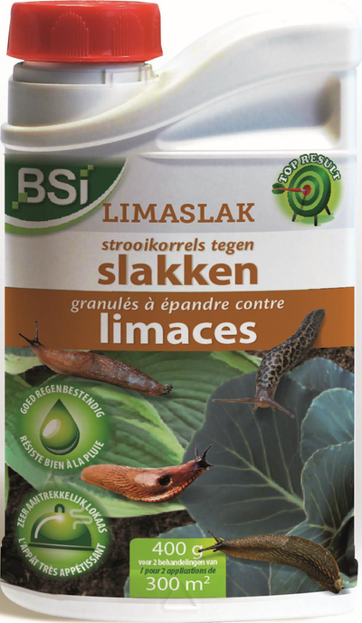 Strooikorrels tegen slakken Limaslak