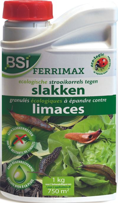 Strooikorrels tegen slakken Ferrimax 1kg