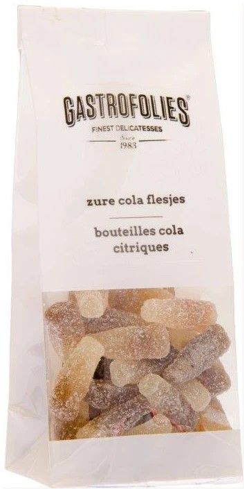 Zure cola flesjes 175g