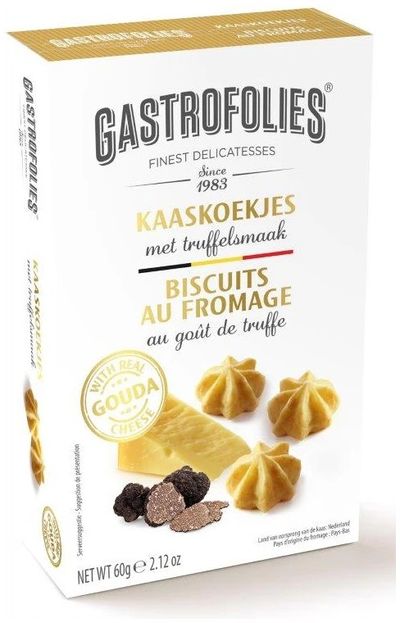 Kaaskoekjes met truffelsmaak