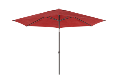 Staparasol miami d250 antraciet-rood