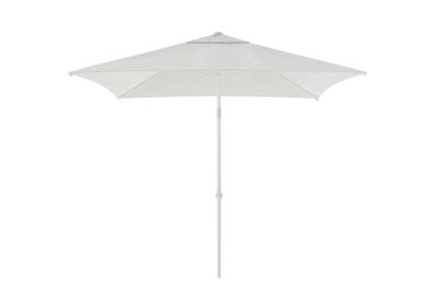 Parasol droit miami 250x200 blanc-blanc
