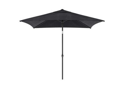 Parasol droit miami 250x200 noir-gris
