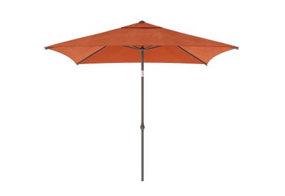 Parasol droit miami 250x200 anthracite-orange