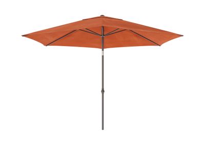 Parasol droit miami d300 anthracite-orange