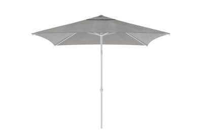 Parasol droit miami 250x200 blanc-gris clair