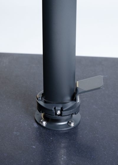 Zweefparasol Monterey champagne-champagne