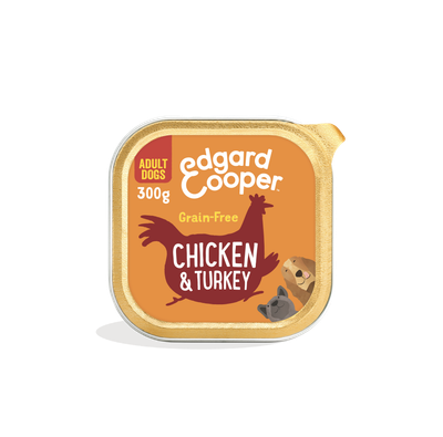 Adult paté kip & kalkoen 300g