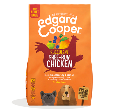 Edgard & cooper, croquette pour chien adulte au poulet, 700g