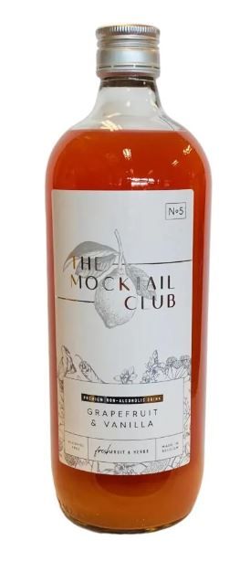Mocktail grapefruit & vanille