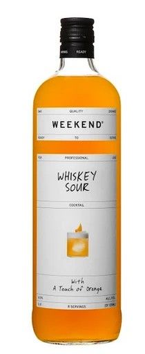 Weekend whiskey sour 14,9° 1l