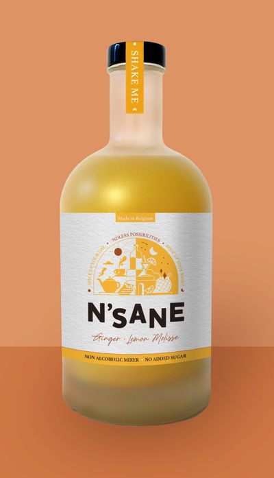 N'Sane ginger – lemon melisse sans alcool 70cl