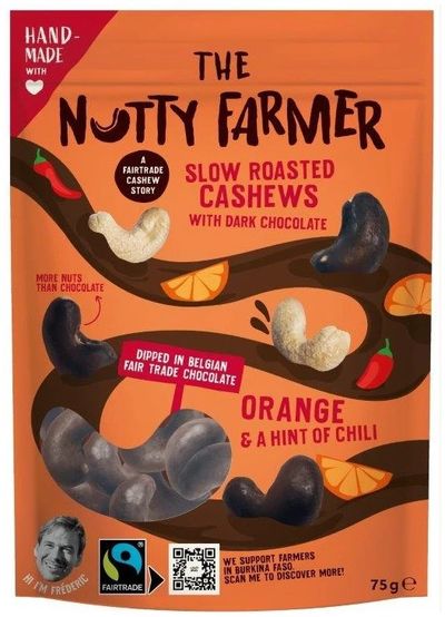 Noix de cajou chocolat orange
