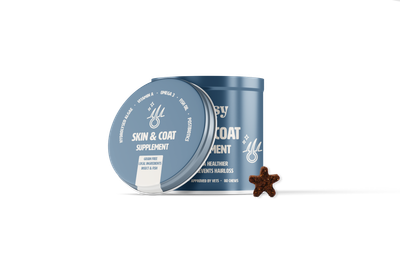 Hondensupplement huid en vacht