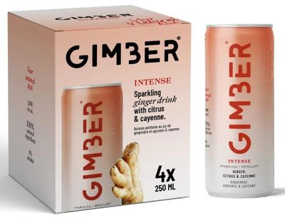 Intense 0% bio 4-pack can 4x250ml