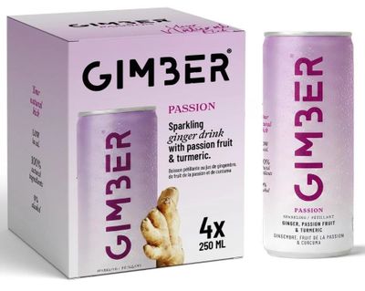 Passion 0% bio 4-pack can 4x250ml