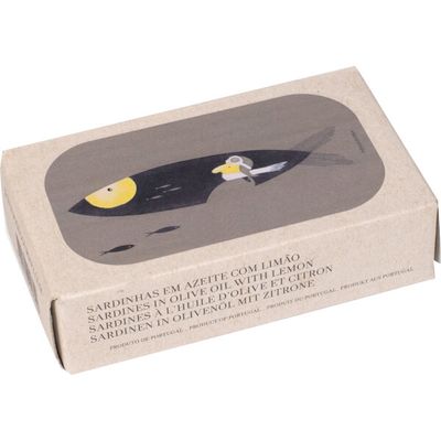 Sardientjes met citroen in olijfolie 120g