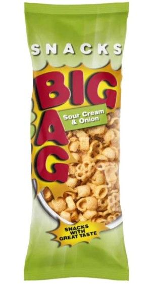 Big bag sour cream onion 330g