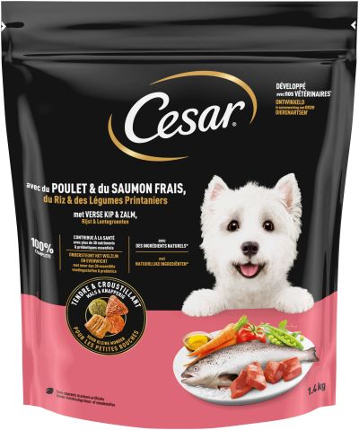 Cesar droogvoer kip zalm 1,4kg