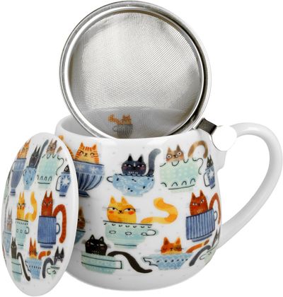 Theebeker met infuser