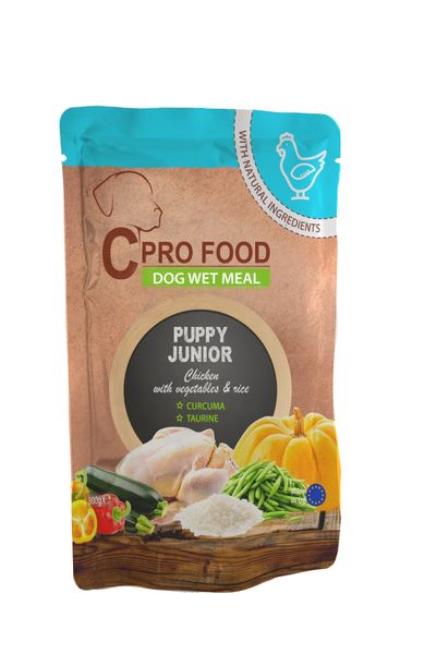 Dog fresh meal puppy/junior