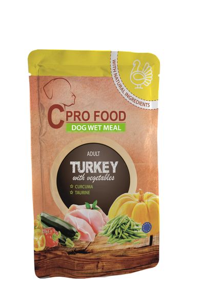 Dog fresh meal adult turkey