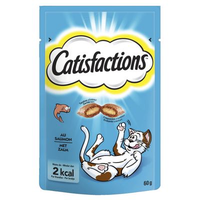 Snack voor katten | catisfaction zalm 60g