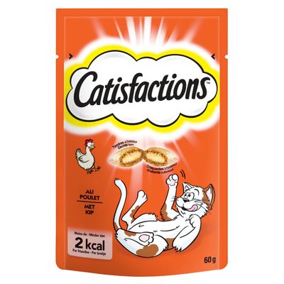 Snack voor katten | catisfaction kip 60g