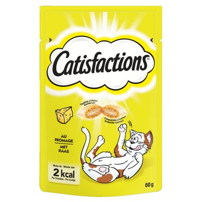 Snack voor katten | catisfaction kaas 60g