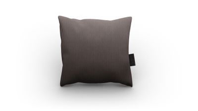Luxury | Outdoor Cushion 'Rib Taupe' 45x50cm