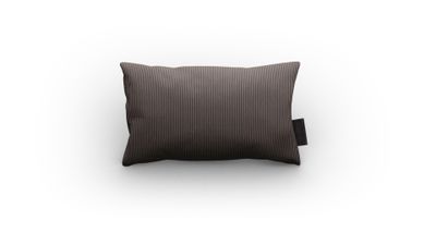 Luxury | Outdoor Cushion 'Rib Taupe' 50x30cm