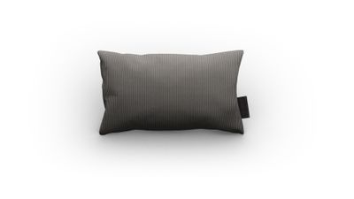 Luxury | Outdoor Cushion 'Rib Ash Grey' 50x30cm