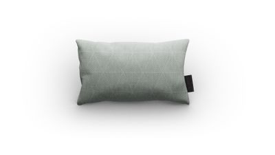 Luxury | Outdoor Cushion 'Triangle Ash Grey' 50x30cm