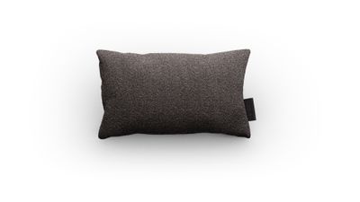 Premium | Outdoor Cushion 'Bouclé Graphite'  50x30cm