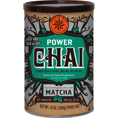 Power chai with matcha (glutenvrij-vegan) 398g