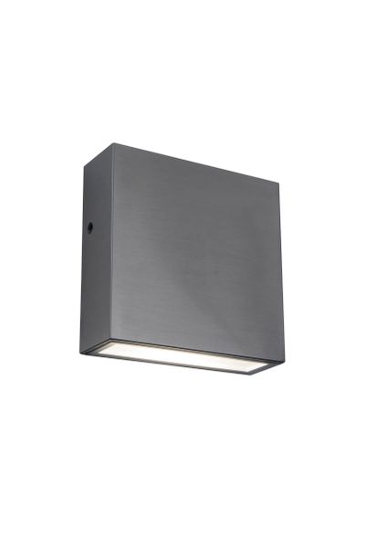 Gemini wandlamp roestvrij staal led 9.5w
